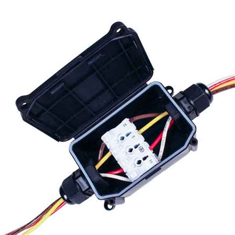 dual switch junction box|exterior wire junction box.